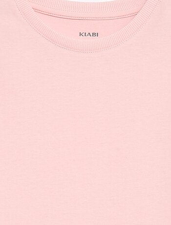 Camiseta de punto jersey de manga corta