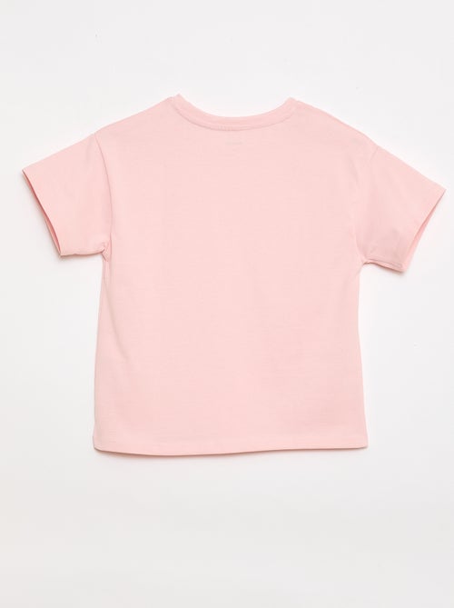 Camiseta de punto jersey de manga corta - Kiabi