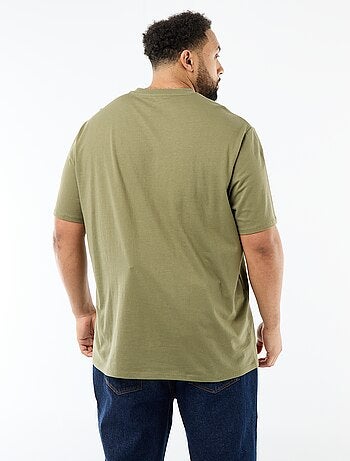 Camiseta de punto jersey de manga corta