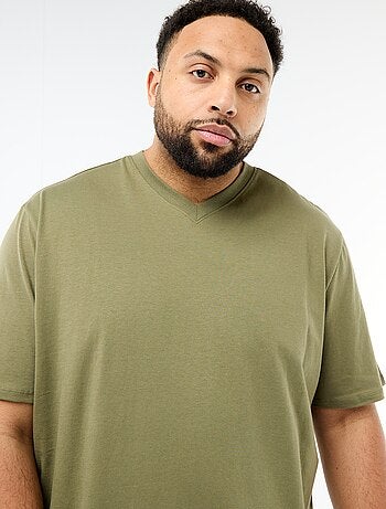 Camiseta de punto jersey de manga corta