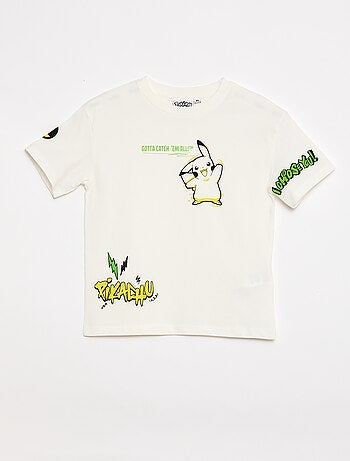 Camiseta de punto ligero 'Pokémon' de algodón