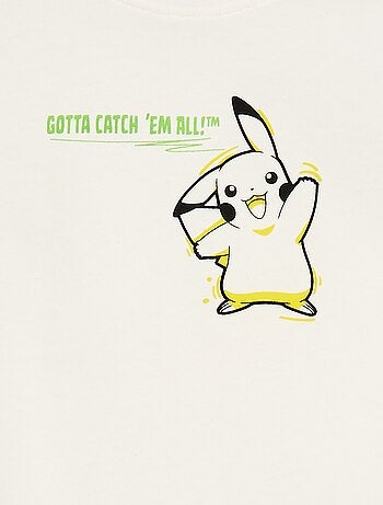 Camiseta de punto ligero 'Pokémon' de algodón