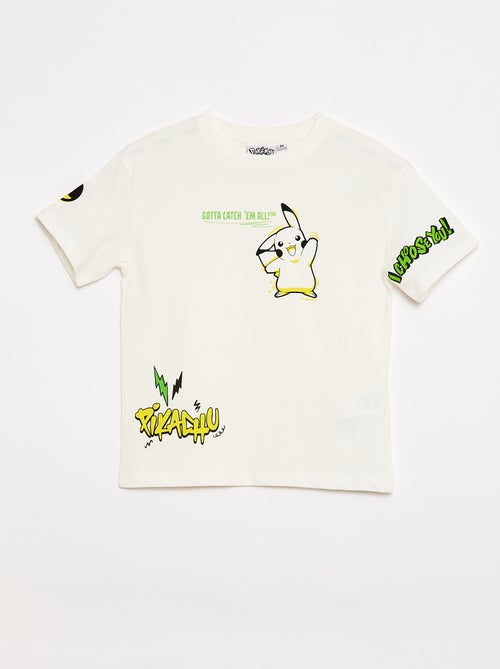 Camiseta de punto ligero 'Pokémon' de algodón - Kiabi