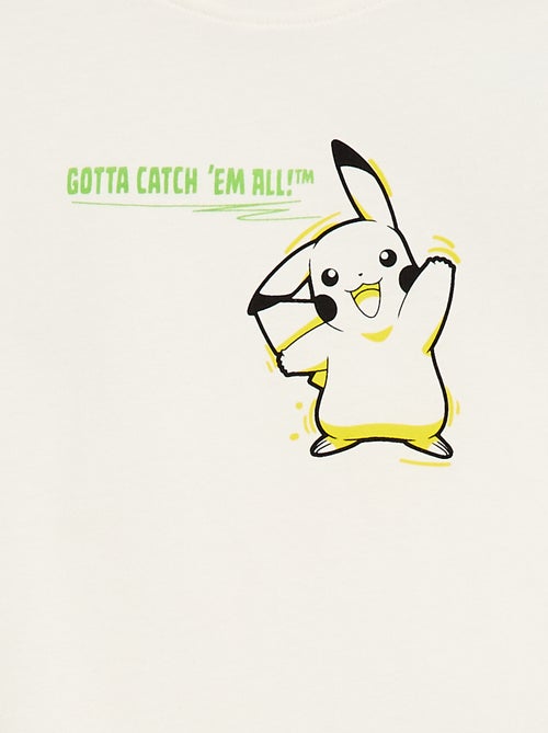 Camiseta de punto ligero 'Pokémon' de algodón - Kiabi