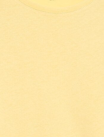 Camiseta de punto liso