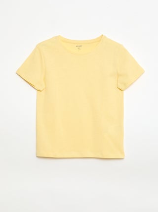 Camiseta de punto lisa