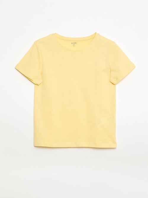 Camiseta de punto lisa - Kiabi