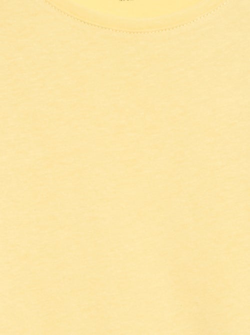 Camiseta de punto lisa - Kiabi