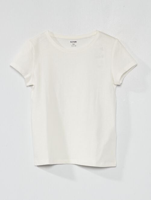 Camiseta de punto lisa - Kiabi