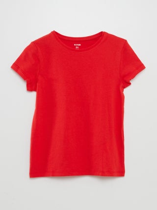 Camiseta de punto lisa