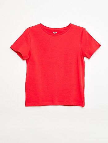 Camiseta de punto liso