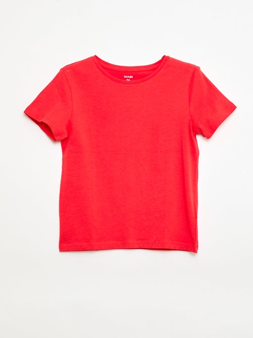 Camiseta de punto lisa - Kiabi