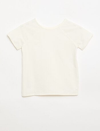 Camiseta de punto liso - Colección fácil de poner