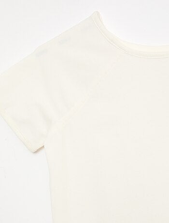 Camiseta de punto liso - Colección fácil de poner