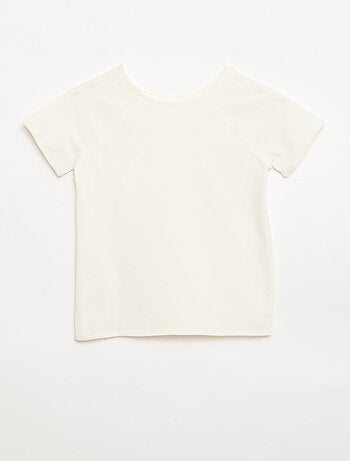 Camiseta de punto liso - Colección fácil de poner