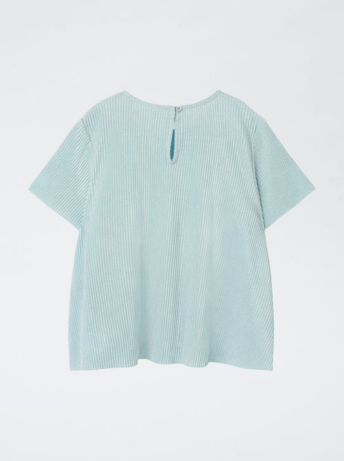 Camiseta de punto lúrex 'Guppy' - Kiabi