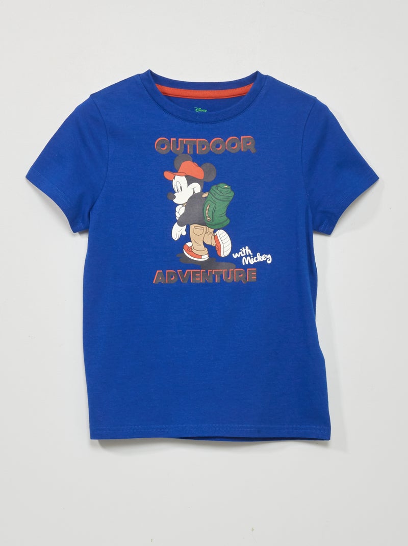 Camiseta de punto 'Mickey' AZUL - Kiabi