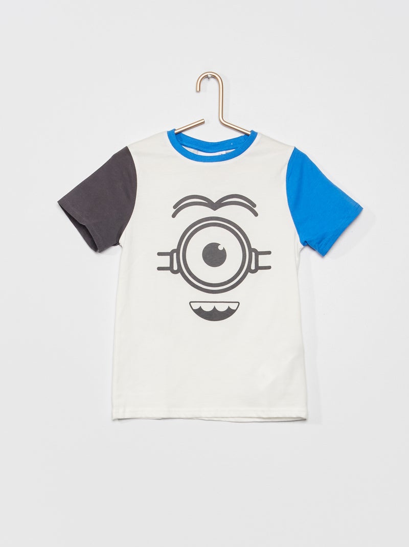 Camiseta de punto 'Minions' BLANCO - Kiabi