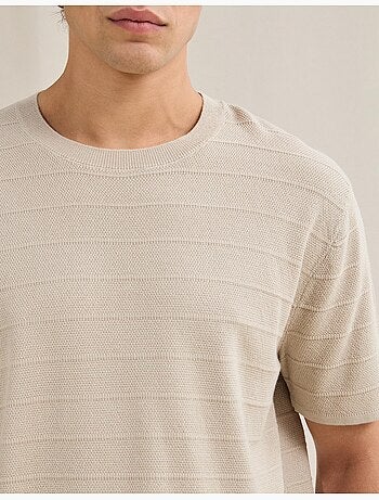 Camiseta de punto, mo fashion