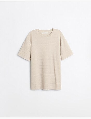 Camiseta de punto, mo fashion