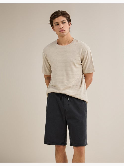 Camiseta de punto, mo fashion - Kiabi Camiseta de punto, mo fashion - Kiabi