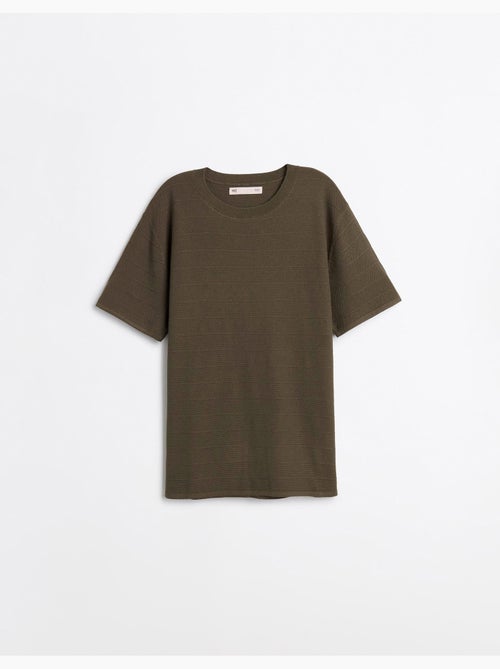 Camiseta de punto, mo fashion - Kiabi Camiseta de punto, mo fashion - Kiabi
