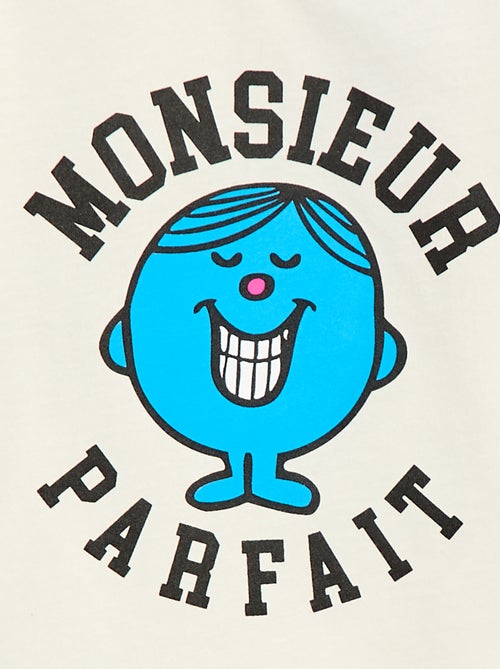 Camiseta de punto "Monsieur Madame" de algodón - Kiabi