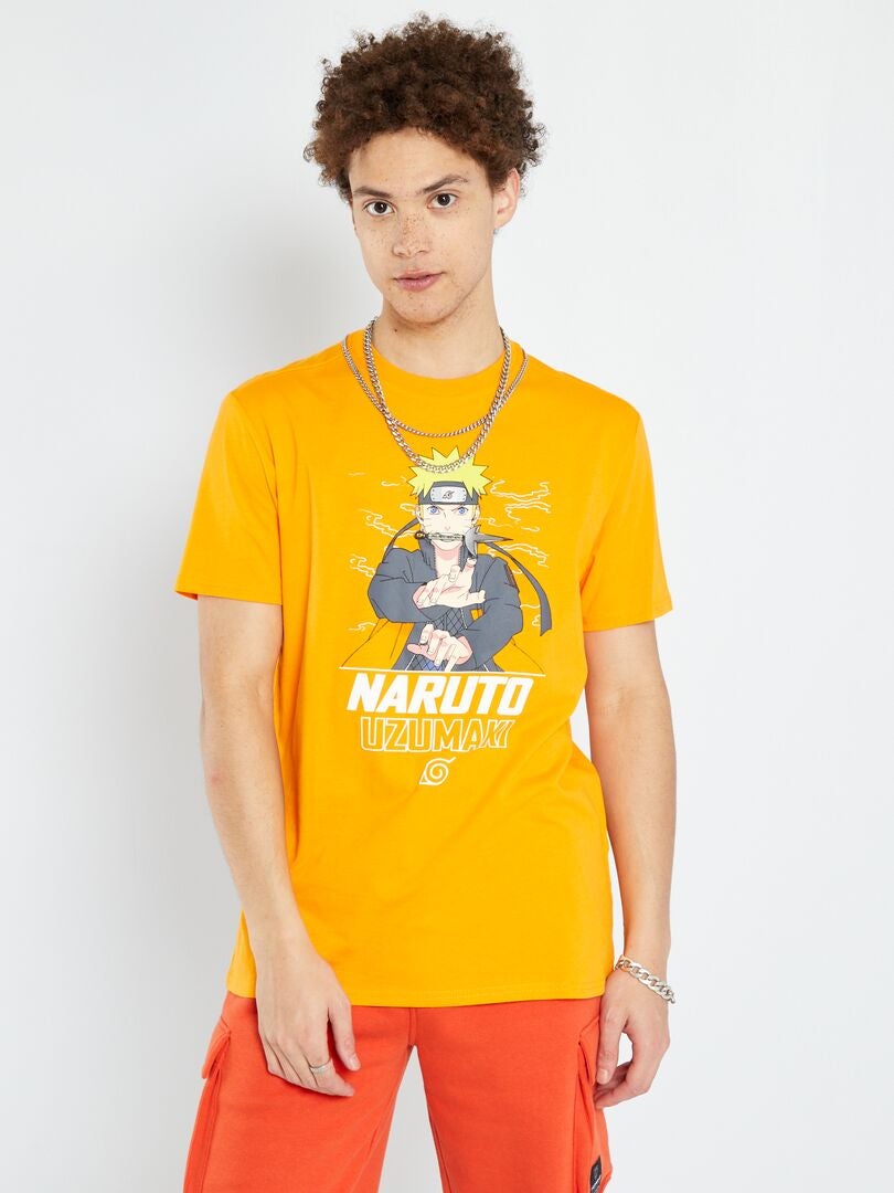 Camiseta de punto 'Naruto' NARANJA - Kiabi