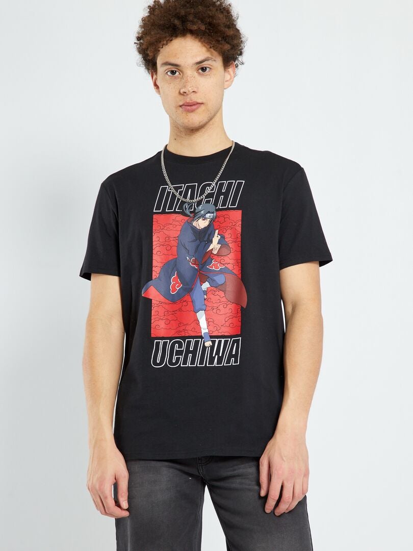 Camiseta de punto 'Naruto' Negro - Kiabi