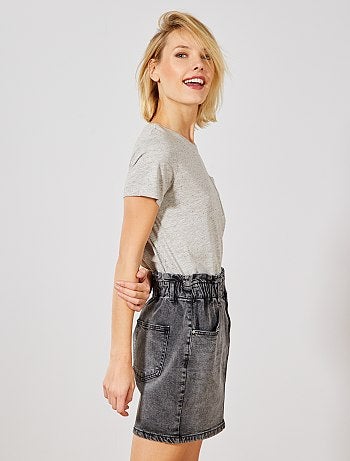 Camiseta de punto neps - Kiabi