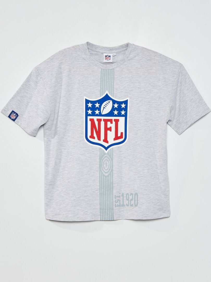 Camiseta de punto 'NFL' oversize GRIS - Kiabi