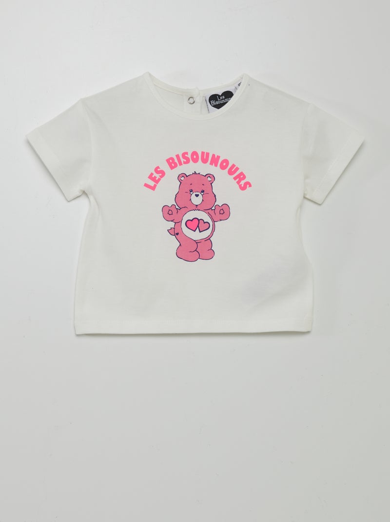 Camiseta de punto 'Osos amorosos' BLANCO - Kiabi
