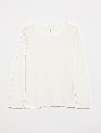 Camisetas de punto calado - Pack de 2