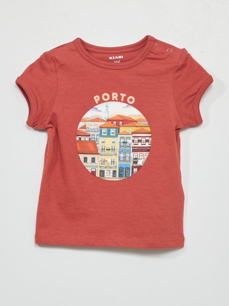 Camiseta de punto ROJO - Kiabi