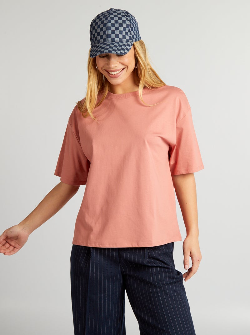 Camiseta de punto ROSA - Kiabi