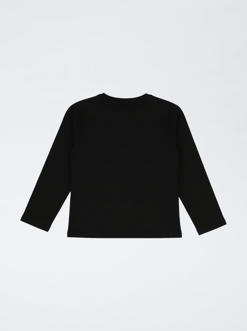 Camiseta de punto 'Simpson' 'Bart' Negro - Kiabi
