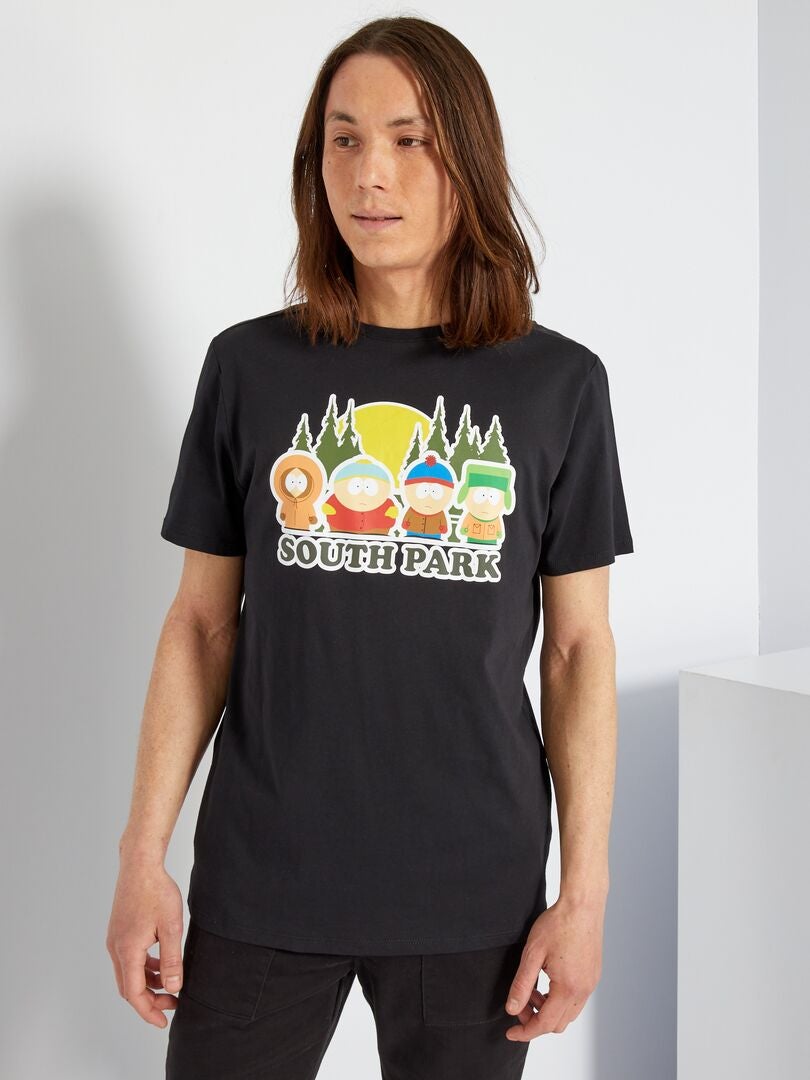 Camiseta de punto 'South Park' negro - Kiabi