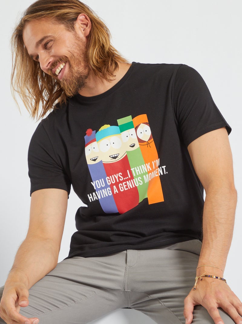 Camiseta de punto 'South Park' Negro - Kiabi