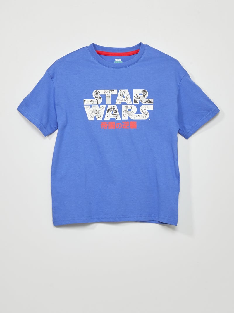Camiseta de punto 'Star Wars' AZUL - Kiabi