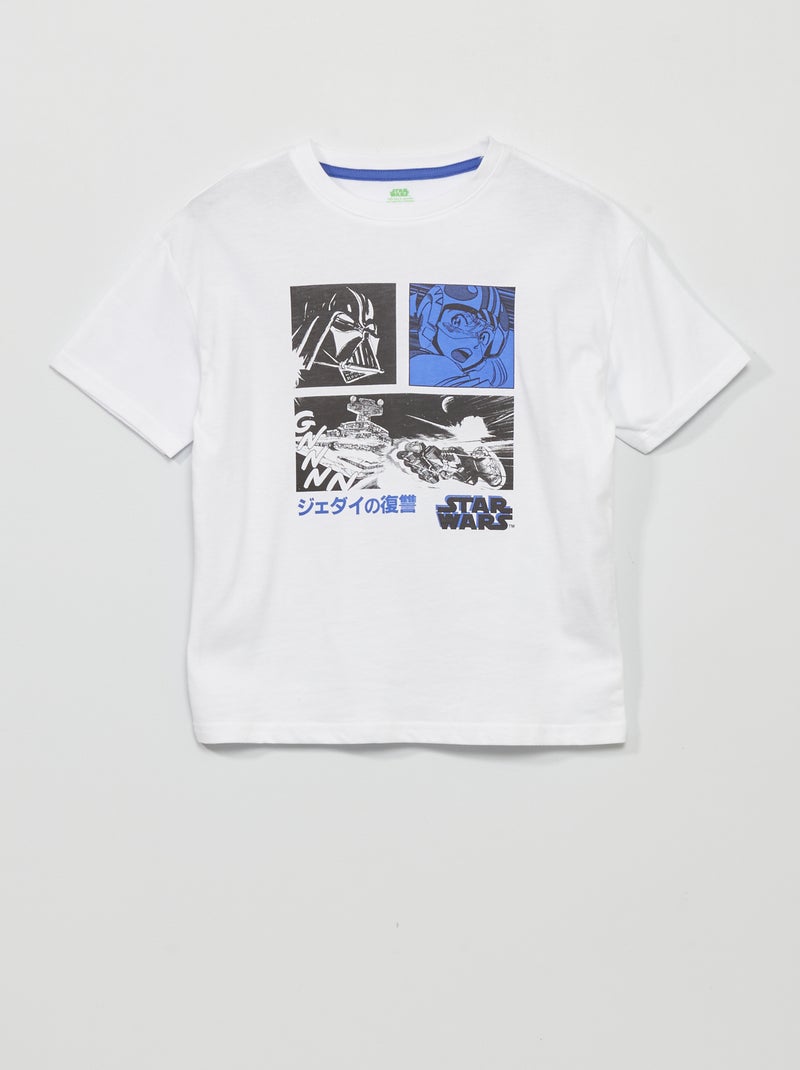 Camiseta de punto 'Star Wars' BLANCO - Kiabi