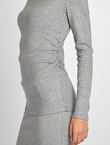 Camiseta de punto suave