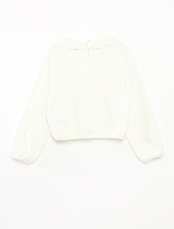 Camiseta de punto suave lisa
