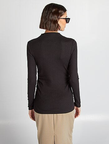 Camiseta de punto suave