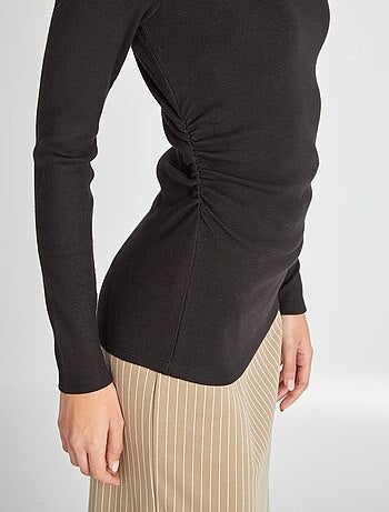 Camiseta de punto suave