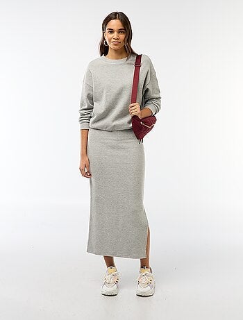 Camiseta de punto suave y grueso