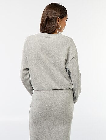 Camiseta de punto suave y grueso