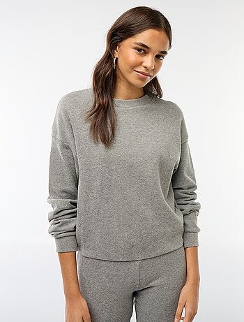 Camiseta de punto suave y grueso