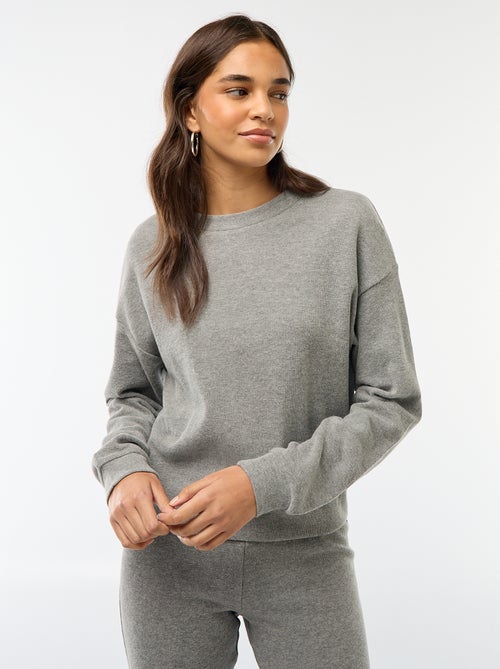 Camiseta de punto suave y grueso - Kiabi