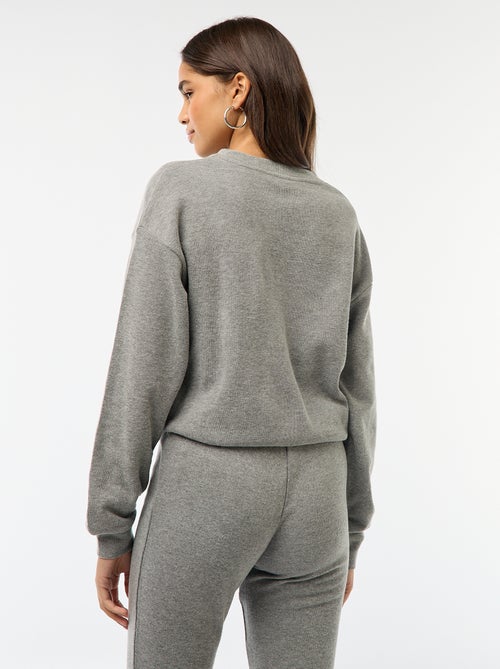 Camiseta de punto suave y grueso - Kiabi