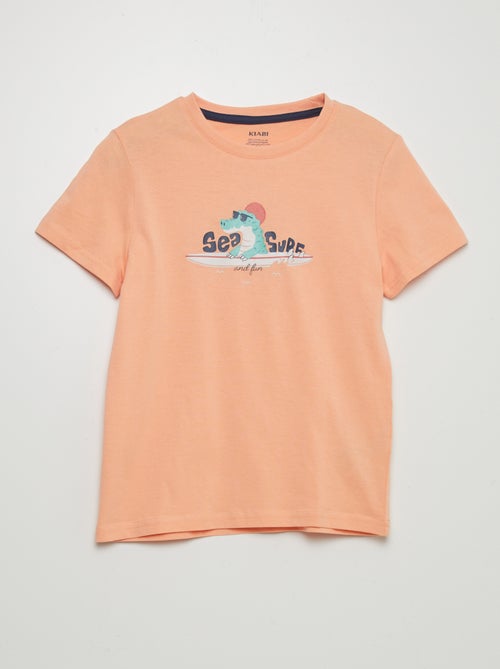 Camiseta de punto 'surf' - Kiabi
